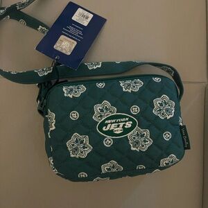 Vera Bradley Teal Patterned Crossbody Bag